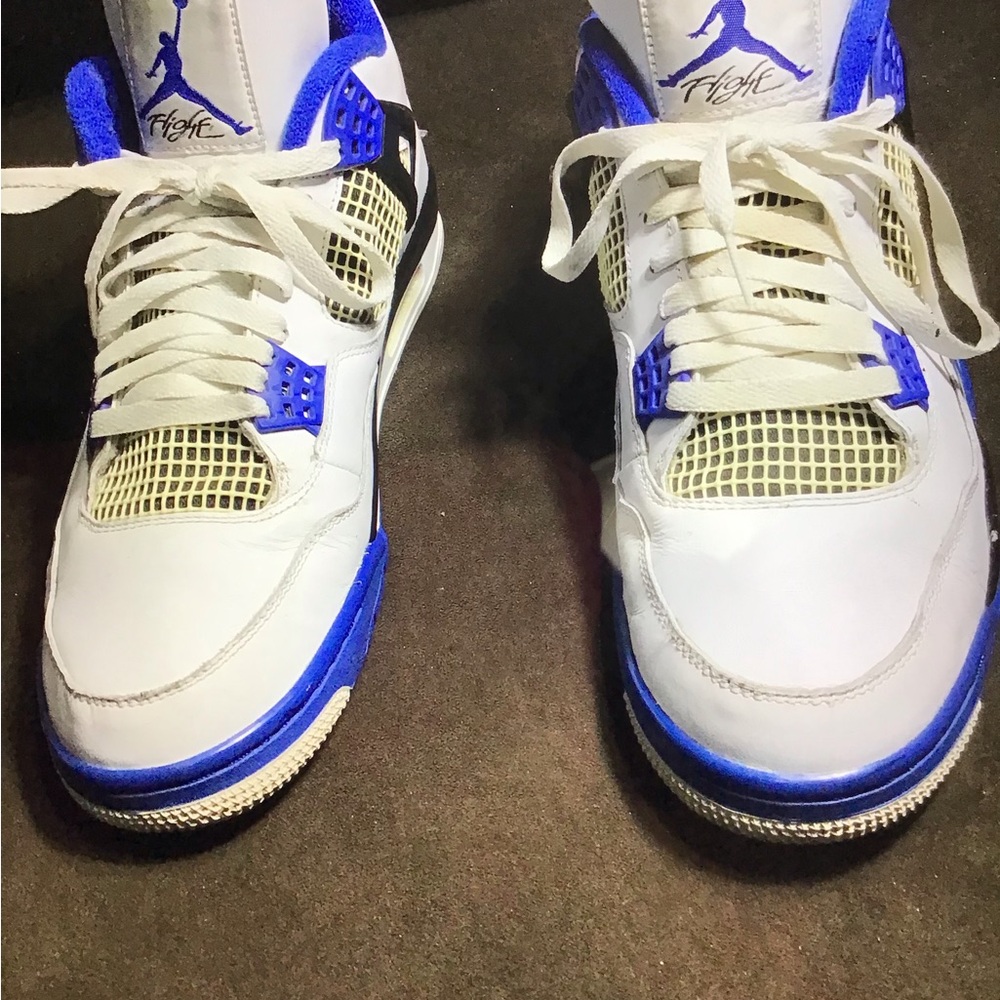AIR JORDAN 4 RETRO MOTORSPORTD ( 308497-117) Sz 11.5 MENS SNEAKER (2016) - Picture 14 of 16